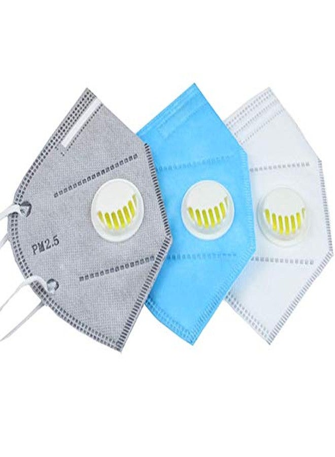 VDHJA reusable anti pollution dust mask for pollution men bikers women kids with level filtration technology activated carbon filter with easy exhalation valve for allergy sinus asthma respirator - Image 1